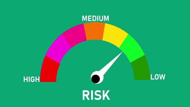 Total cholesterol level meter moving from high level to normal level, ideal for concepts related to heart health, lipid management.