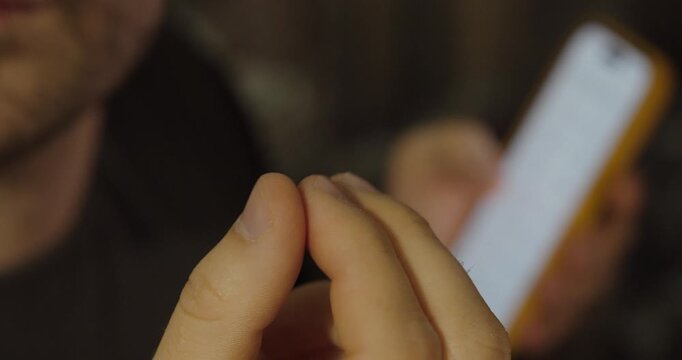Fingers Rubbing Together Gesture &ndash; Money and Payment Concept