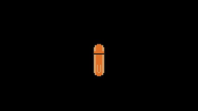 Pixel Art USB Key Opening Loop