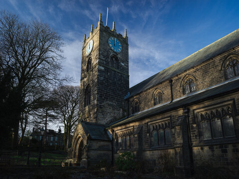 Haworth, West Yorkshire, England, United Kingdom, 10th January 2026, St Michael & All Angels Church