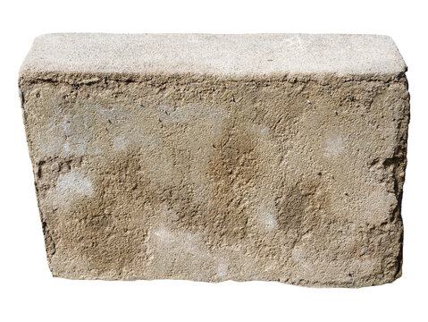 Rectangular concrete block