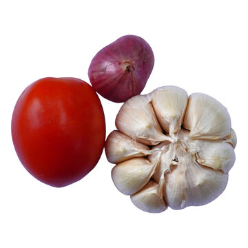 Tomato, Onion, and Garlic