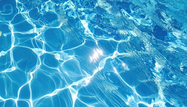 Ephemeral aquatic reflections shimmer beneath the sun's gaze.
