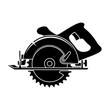 Circular saw with sharp teeth for cutting wood and other materials