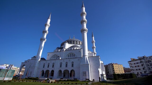 Melike Hatun Mosque building in Ankara Turkey