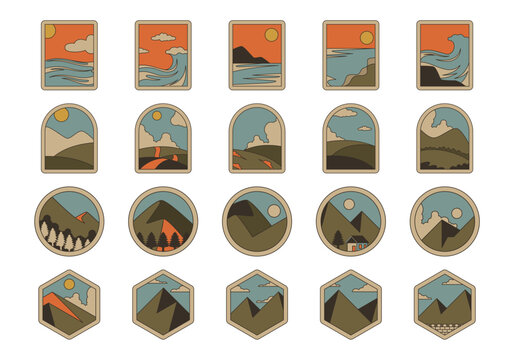 Adventure Badge Element