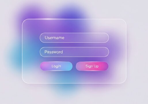 login page