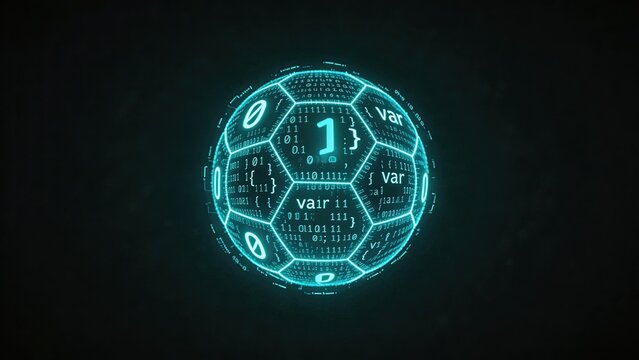 Digital code sphere with programming elements