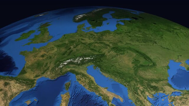 Animated Flight Path Map from Paris France to Mexico City Mexico