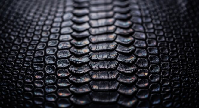 Close-up view of a textured surface resembling a snake or reptile skin pattern