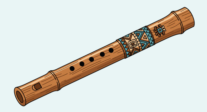 Native American Flute Handmade Bamboo Wood Instrument