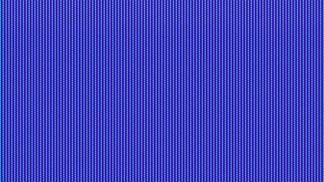 Broken blue pixels on retro CRT digital screen with static glitch error and noise texture background. 4k
