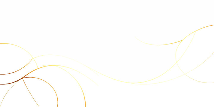 Abstract floral vector background featuring orange wave lines and decorative swirls in a light motion pattern design illustration template