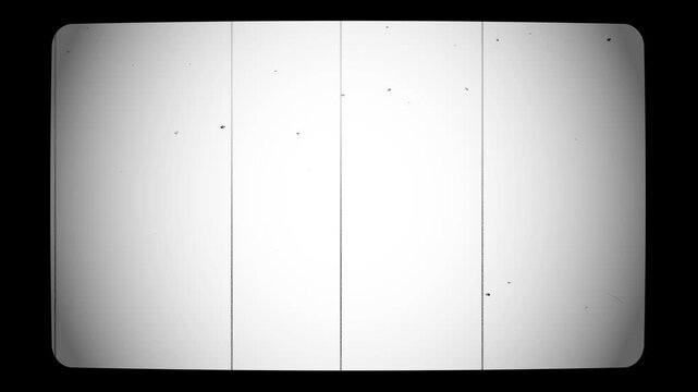 Retro Film Frame Animation Dust Scratch Vintage Overlay Effect