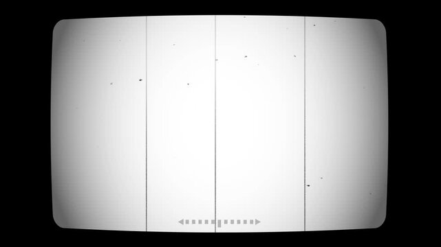 Analog Film Frame Overlay Animation Dust Scratch Retro Effect