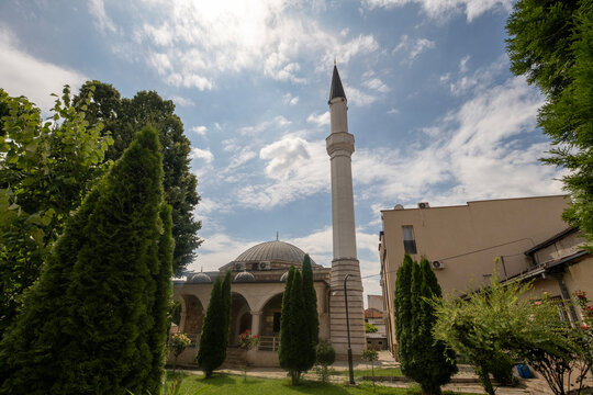 Mustafa Pasha Mosque in the old tow of Skopje North Macedonia