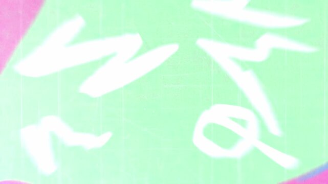 Abstract animated graffiti background with scratches