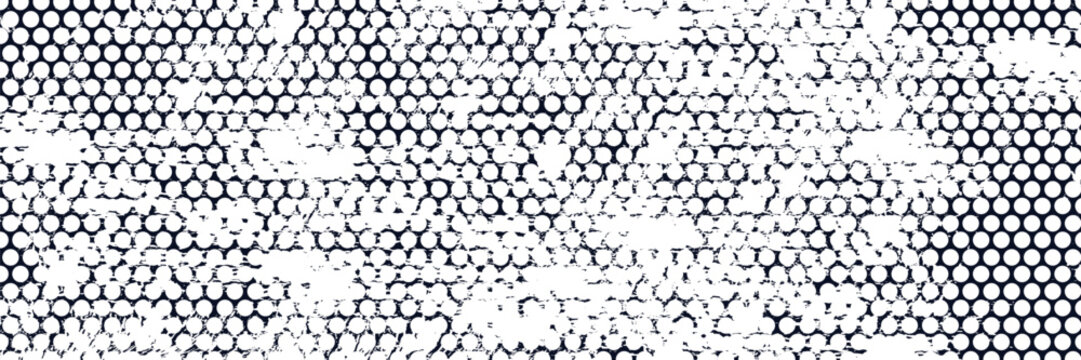 Black metal texture steel background. Perforated sheet metal. vector