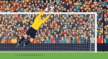 Soccer player in mid air jump. © picture