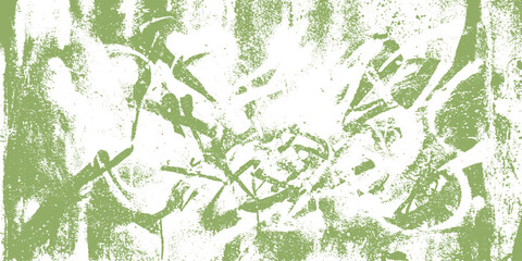 Fototapeta premium Green and white abstract textured background with brush strokes abstract textured background splatter distressed energetic backdrop wallpaper creative splashes