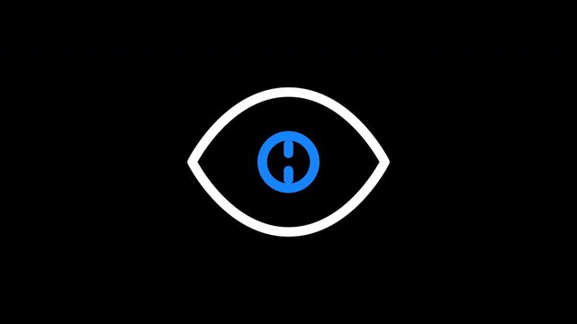 Animated spyware icon representing malicious tracking, data surveillance, and cyber threats. Ideal for cybersecurity systems, privacy protection, and threat awareness visuals.