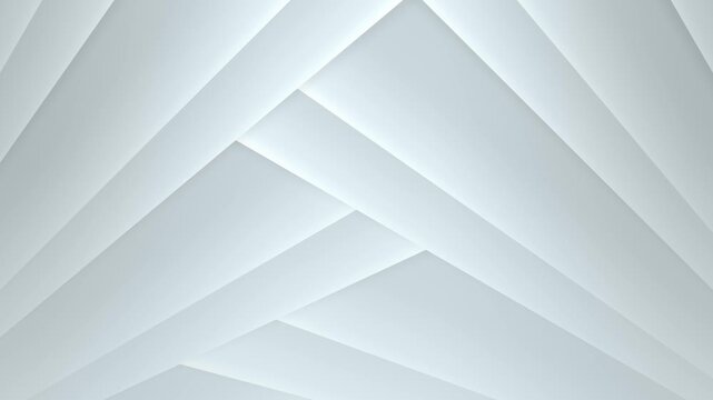 Abstract Geometric Background with Overlapping Light Gray Panels and Soft Shadows Minimalist