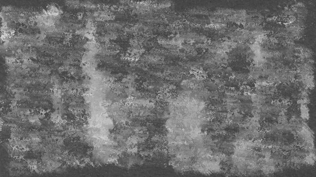 Abstract monochrome grunge texture displays aged surface with varied color tones and complex patterns