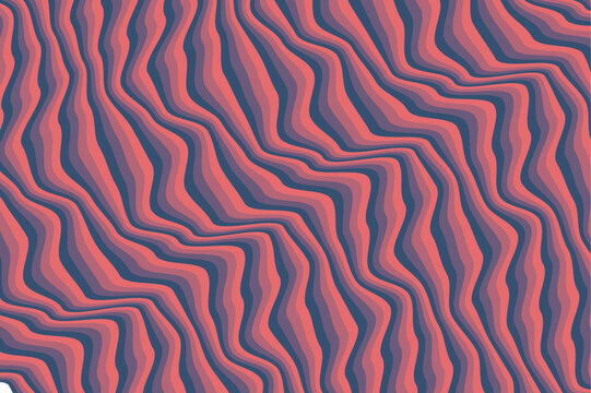 Abstract wavy lines create a mesmerizing, textured pattern with a modern, organic feel.