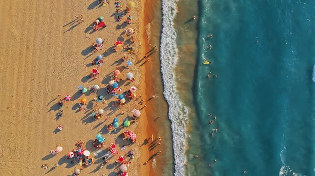 Sea, beach, waves free stock video