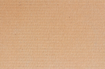 Fototapeta premium Cardboard sheet texture background, detail of recycle brown paper box pattern.