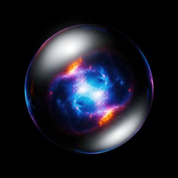 A digitally rendered, absolutely flawless chrome orb floating in space, showcasing maximum reflectivity, mirror quality, and brilliant illumination, studio, reflection, metallic
