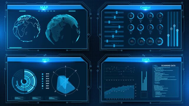 High-tech global data dashboard digital interface stock market dashboard with analytics, commodity prices, candlestick chart for investment trading analysis, Financial investment concept background