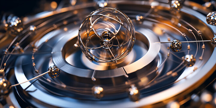 Clean UI Showing Quantum Gate Sequence in Highly Detailed Visualization for Quantum Computing and Circuit Simulation