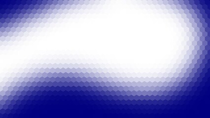 Obraz premium blue and white gradient hexagon surface design. gradient background for business, etc. horizontal background with hexagon pattern and center gradient