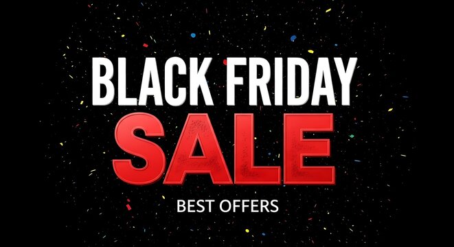 Black friday sale advertisement best offers and discounts available now