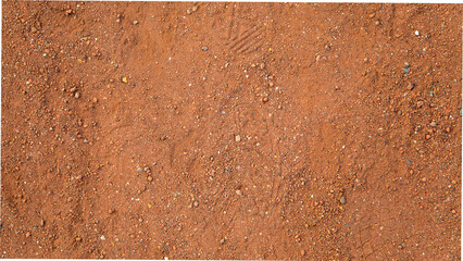 Red dirt ground texture background