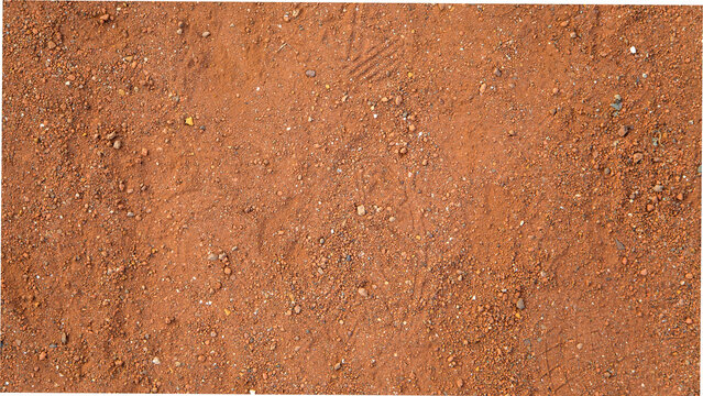 Red dirt ground texture background