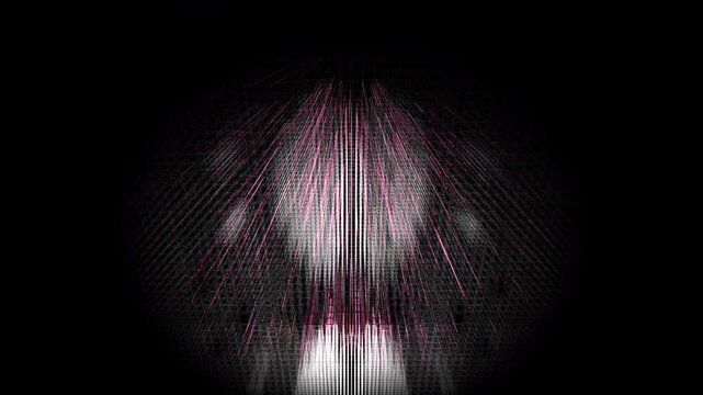 Obsidian container blocks forcefully extract crimson data streams into the void, visualizing massive parallel cloud uploading. Designed for AI and cloud infrastructure content.