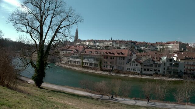 View of Bern from the Muristalden observation deck