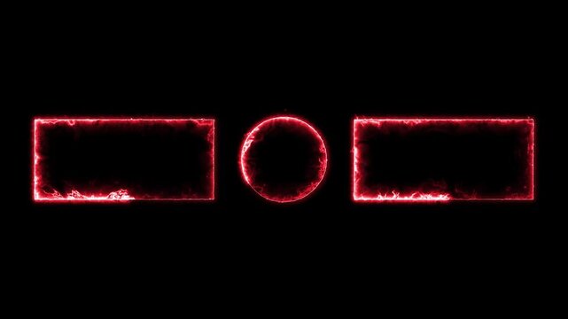 Glowing Subscribe Button & Outro Animation. YouTube Gaming & Video Channel End Screen, 4K Motion Graphic,Glowing Subscribe box animation video.