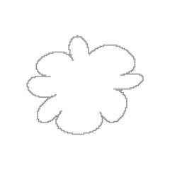 Fototapeta premium illustration of a flower