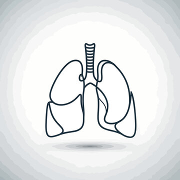 World Pulmonary Hypertension Day Hari Hipertensi Paru Sedunia Awareness Design Element Vector Illustration