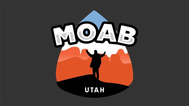 moab utah with stunning desert views