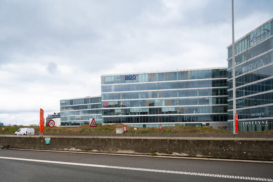 BDO International Office complex in Brussels, Belgium, international companies, including Sony, Nu Skin and TMC business location