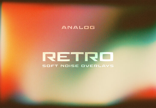 Retro Overlay Textures with Analog Style