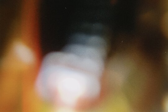 Abstract Warm Bokeh Light Blur Background Texture