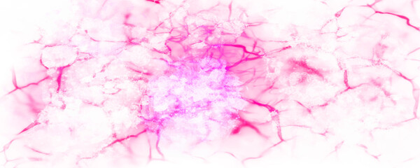 Fototapeta premium Abstract vibrant pink and white fluid watercolor texture background for elegant modern presentation and creative graphic design
