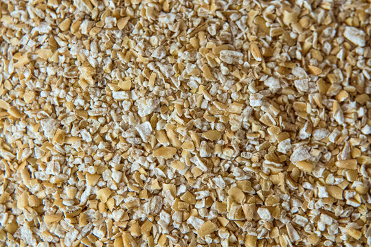 background oat grain bran close up