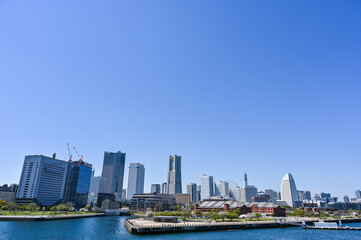Obraz premium 神奈川県横浜市みなとみらい