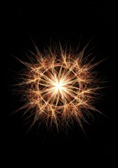 Fototapeta premium An abstract visualization of overlapping energy frequencies creating a complex, shimmering background pattern suggestive of deep vibrational resonance, acoustic, data, wave